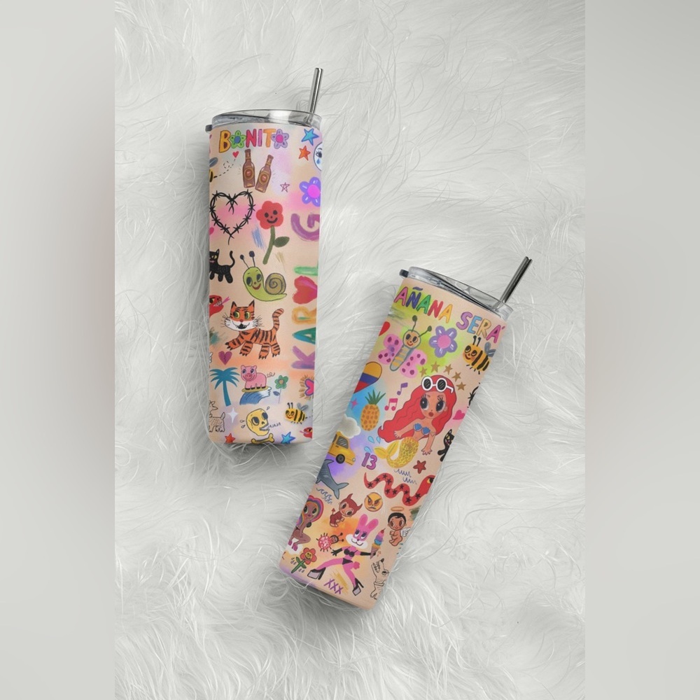 ✨KAROL G - MAÑANA SERA‎ BONITO TUMBLER✨